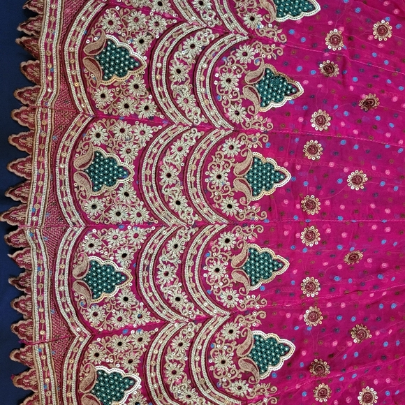 Embellished Semi Stitched Suit - Picture 8 of 8